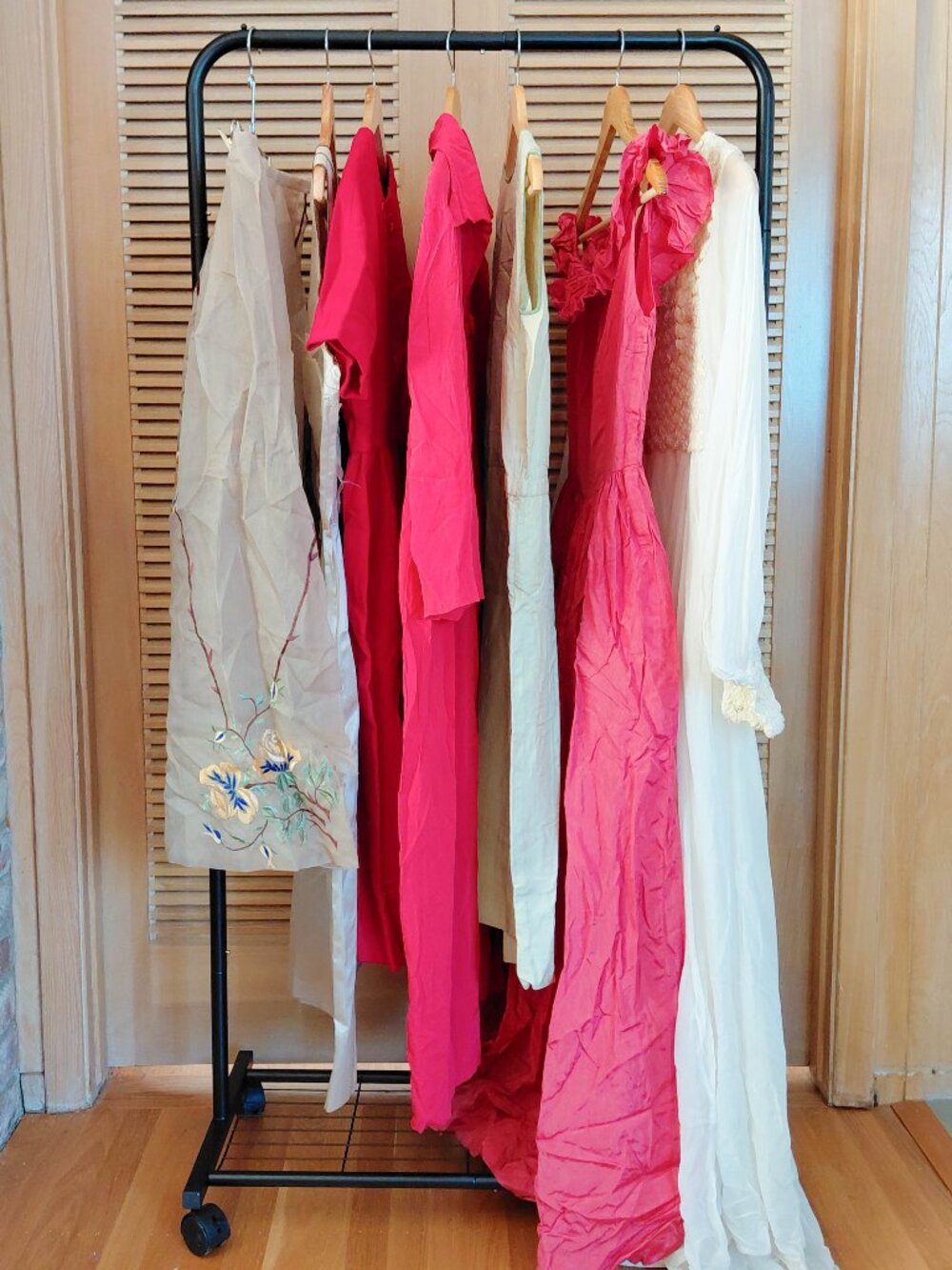 Reseller Vintage Clothing Lot of 7 Mod Dresses For Repair Emma Domb 1950s 1960s